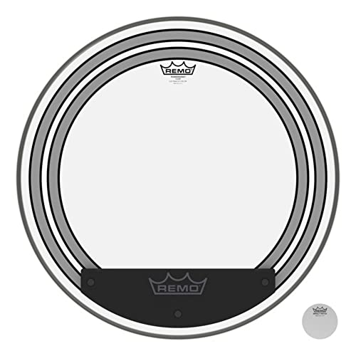Remo Powersonic Clear Bass Drumhead, 24" by Remo - Used condition - US$53.55
