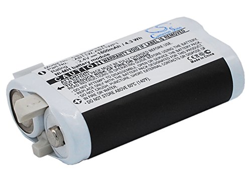 Image of 2.4V High-Performance Replacement Battery for Pure Flip Video Ultra U11204 Flip Video Ultra U1120W Flip Video Ultra with ABT1W ABT1WP1 /1800mAh