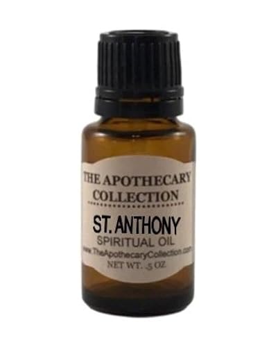 ST. ANTHONY Spiritual Oil (aceite) for Hoodoo, Voodoo, Santeria, Wicca, Rootwork, & Spells