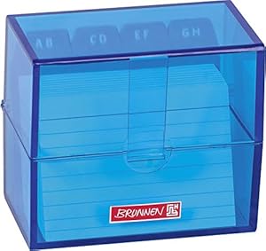 Brunnen Karteikasten A8 Azur Colour Code