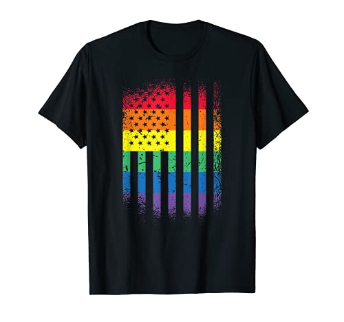 American Pride Flag Design Camiseta