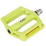 boruizhen Road Bike Platform Pedals Lightweight Nylon Bicycle Pedals 9/16 for Road Mountain Bike (Gr