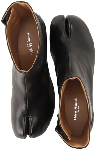 Maison Margiela Tabi Low Heel Ankle Boots, Leather, Japanese Size