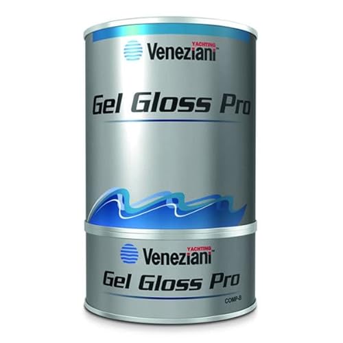 Veneziani - Gel Gloss Pro - Laque polyuréthane bi-composants, blanc