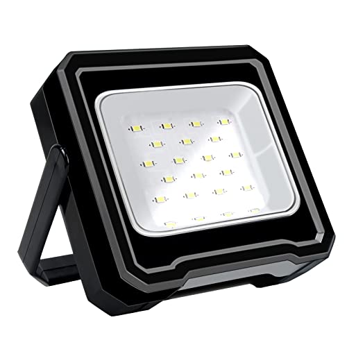 Ceboic Luz de Trabajo Portátil, 10W 800 Lúmen Foco LED Recargable USB Luz de Inundación 3 Modos Lámpara de Proyector Impermeable, Luces de Trabajo para Camping Patio Pesca Senderismo