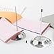 RAMGLYO 2 Stück Edelstahl Quittungshalter, Zettelspießer, Bonspießer, Kassenbon Halter mit Runde Basis, Papier Spike Halter, Schreibtisch Quittung Halter für Restaurants, Bars, Büros