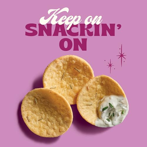 Back to Nature Gluten Free Crackers, Rosemary Garlic Dipper Crisps - Vegan, Non-GMO, Crackers for Dipping - seriously tasty snacks, 3.2 Ounce (Pack of 6)