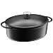 Produktbild WMF Bräter mit Deckel backofengeeignet, 5l, Gusseisen Bräter Induktion, emailliert, Gussdeckel, Schmortopf 30 x 23,5 cm