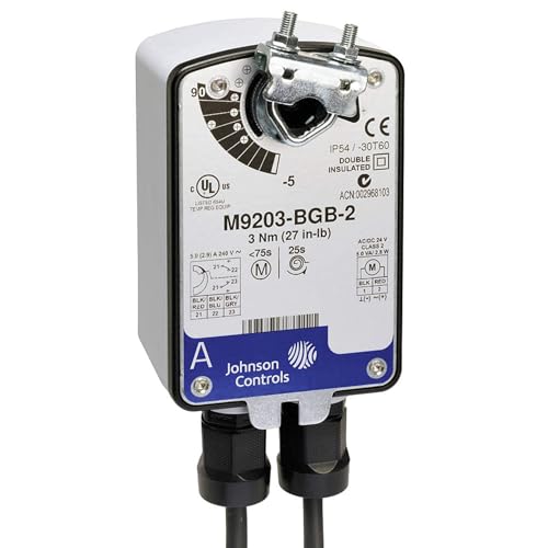Actuador eléctrico Johnson Controls para corregir desajustes térmicos en conductos HVAC