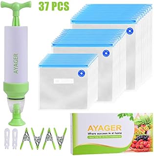 Sous Vide Bags 30 Reusable Vacuum Food Storage Bags for Sous Vide, 3