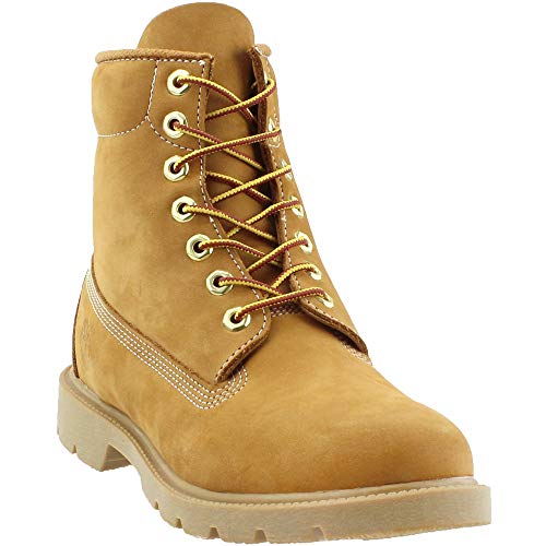 Timberland Men's Six-Inch Basic Boot,Wheat Nubuck,11.5 M US
