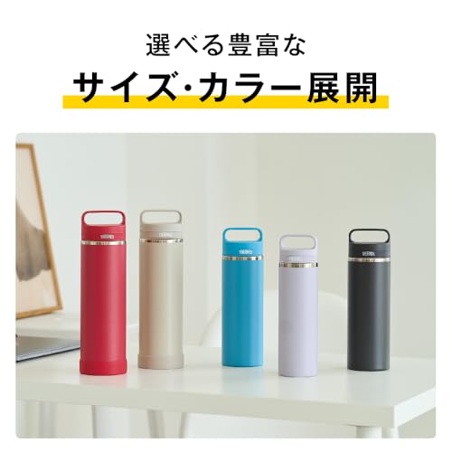 Image of Thermos JOW-1000ID Stainless Steel Vacuum Insulated Water Bottle 1L, Double Wall Thermal Flask, Leak-Proof Wide Mouth Bottle, Keeps Drinks Hot & Cold for Long Hours, BPA Free, Lightweight, Red