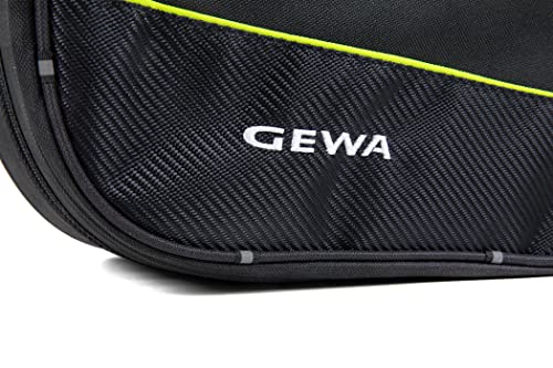 GEWA Violin Formetui Aspirante 4/4, schwarz, gepolsterte Schwebelagerung, wasserabweisend