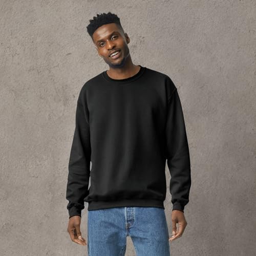 Image of Gildan Unisex Adult Fleece Crewneck Sweatshirt, Style G18000, Multipack