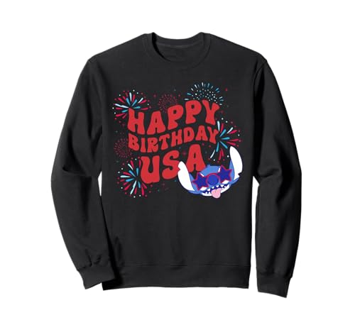Disney Stitch Happy Birthday USA 4th of July America 250th �g���[�i�[