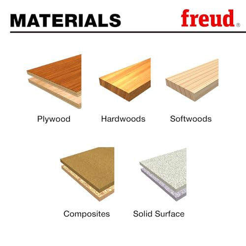 Freud Precision Shear Serrated Edge Forstner Drill with Steep Angled Cutting Edges for Bottom, Pocket and Overlapping Holes - 1-1/4" Diameter, 3/8" Shank, 3-1/2" Length - PB-009 - Thumbnail 5
