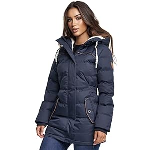 Brave Soul Dames Modieuze Herringbone mantel Steph