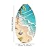 Aymzbd Skimboard, Portable Sand Board with High Gloss Coating, Skim Board, for Shallow Water, 41 Inch