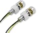 HTT Chromed Universal LED License Tag Plate Bolt Lights