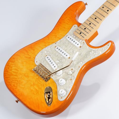 Fender/ISHIBASHI FSR MIJ Traditional 50s Stratocaster Quilted Maple Top Ash Back Honey Burst �t�F���_�[