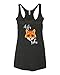 Panoware Women's Funny Graphic Tank Top | Oh For Fox Sake, Vintage Black, Medium