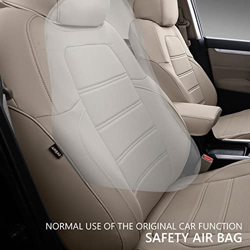 Ptyyds Fit Honda Crv Seat Covers Full Set Front And Rear Car Seat Covers For Honda Cr-V 2017 2018 2019 2020 2021 2022 Accessories (Fit 2017-2022 Crv,Beige) #TOP3