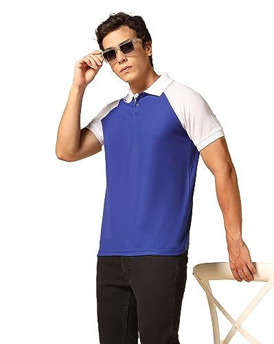Image of INKKR Men's Regular Fit T-Shirt ((FACTORY-A11)-(XL)-Royal FCT11 05