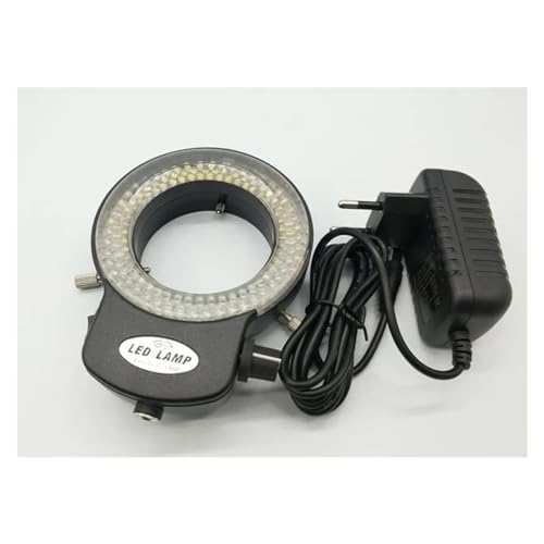 Microscope Best Adjustable 6500K 144 Microscope LED Ring Light Lamp for Stereo Microscope 110V-240V