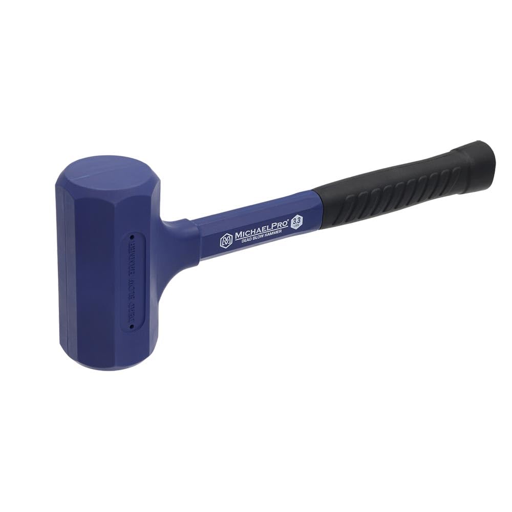 MichaelPro Dead Blow Hammer - 2.2 lb, Shockproof -8