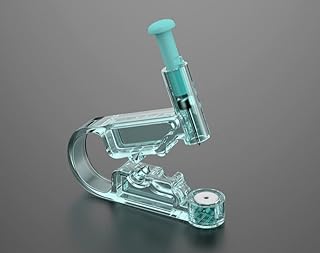 Ear Piercing Gun Pack of 2 Kit Self Ear Piercing Painless Ear Piercing Healthy Sterile Puncture Tool Disposable Hand Press Tragus Helix Piercing Gun Tool Kit for Ear Stud for Men and Women (PACK OF 2)