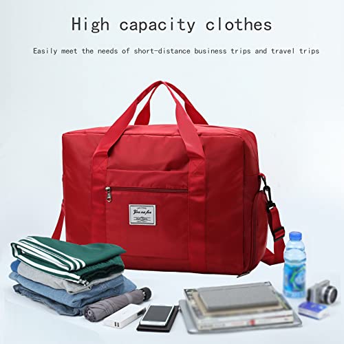 Multi-Functiona Duffel Bags with Pocket, Travel Duffle Bag Foldable Duffel Bags Lightweight Duffel Bags2