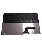 Farbe: Schwarz Visiodirect Deutsche Tastatur Schwarz QWERTZ für Laptop ASUS X73S