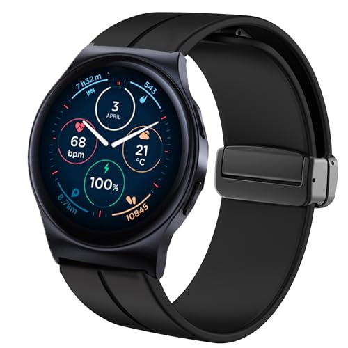 Bracelet silicone Moto Watch 120 magnétique pour remplacer un fermoir cassé ou inconfortable