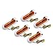 JKAPCYJFHF 5pcs For Car Truck Trailer Pickup 4 LED Side Clearance Marker Yellow Light
