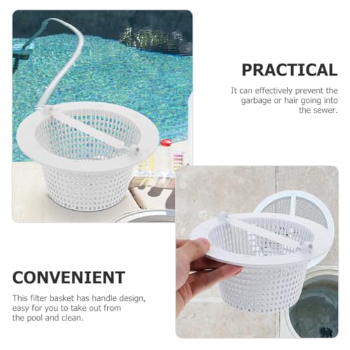 Yardwe Cestas De Skimmer De Piscina 2 Peças De Cesta De Filtro De Piscina De Plástico Cesta De Filtr