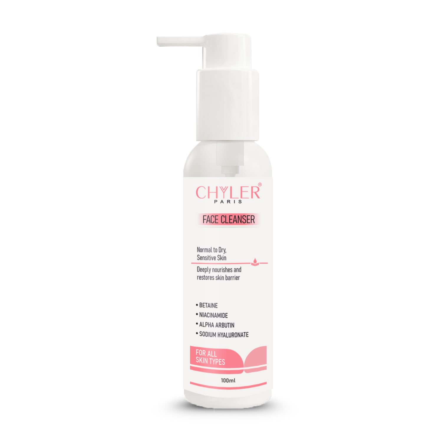 Micellar Cleansing Water 125ml | Hydrating & Soothing | Deeply Nourishes & Restores Skin Barrier with Betaine, Niacinamide, Alpha Arbutin & Hyaluronic Acid | 100% Soap-Free Makeup Remover-image-1