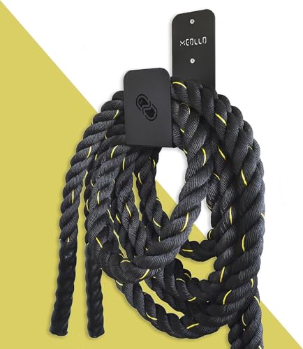 MEOLLO Support mural pour corde de bataille - 100 % acier au carbone - GOLF - Club de golf pour droitiers - Noir - Flex régulier – vue 2