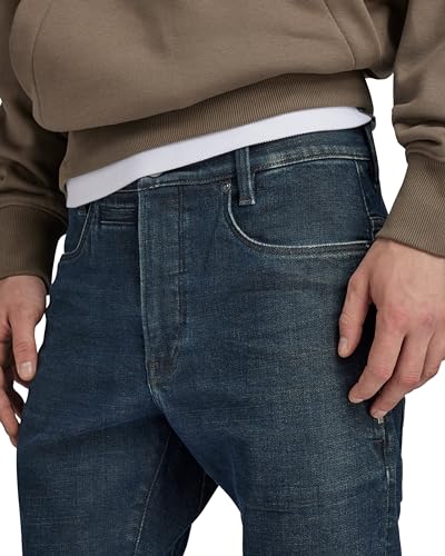 G-STAR Raw - Mens D-STAQ 3D Slim Jeans, Color Worn in Tornado, Size: 28W x 32L3