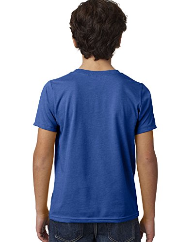 Next Level Apparel Boy's Cotton/Poly CVC Crew - 3312, Royal, Medium2