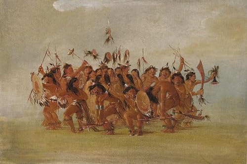 Pintura al óleo George Catlin de la boca del río Teton para tu comedor
