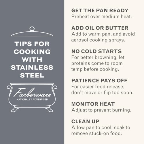 Farberware Millennium Stainless Steel Pots and Pans Set, 10-Piece, Silver - image 7