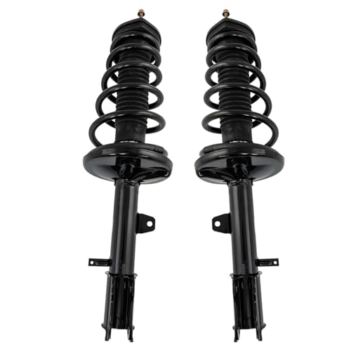 Image of TRQ Rear Strut and Spring Assembly Set 2 Piece Compatible with 2001-2003 Toyota Highlander
