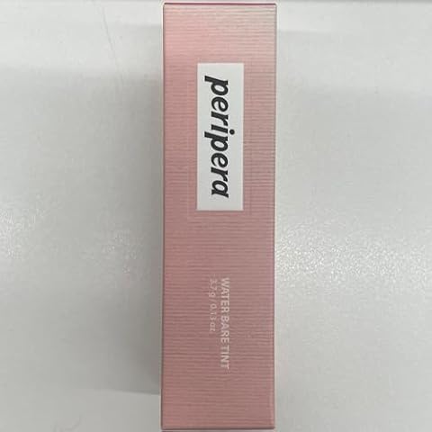 Peripera Water Bare Tint (008 PURE PINK) - Lip Tint, Lip Stain, Glowy Tint Cover