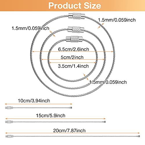 Cable de acero trenzado 1 mm 20 cable de acero trenzado 1 mm marca Hotop (2)