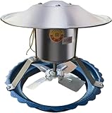 Inductor de tiro de chimenea, Extractor de humos for chimenea, extractor de humos, inductor de tiro, 60 W, 220 V, for chimeneas de 9-19 cm