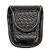 Bianchi, 7915 AccuMold Elite Pager/Glove Pouch, Hidden Snap, Basket Black