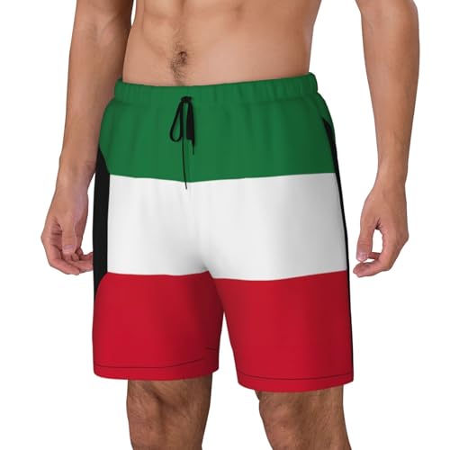 Short de bain séchage rapide pour homme à doublure compression - 2