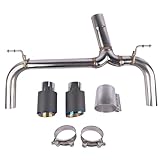 Carbon Axle Back Muffler Ex Replacement for BMW...