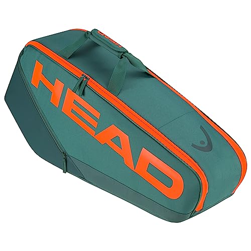 RAQUETEIRA HEAD RADICAL PRO LARGE 9R VERDE E LARANJA 2023