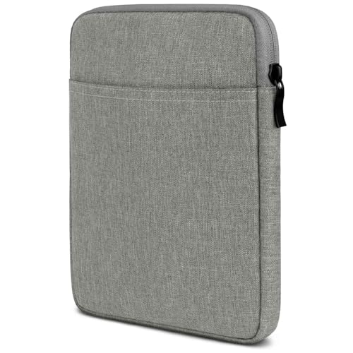 Housse Amazon Fire HD 8 en feutre de polyester élégant et imperméable gris par moex